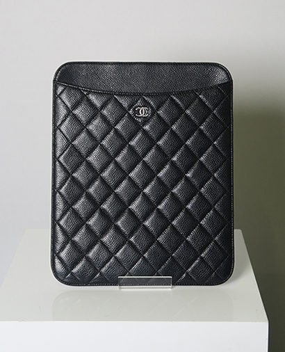 Chanel Quilted iPad Cover, front view
